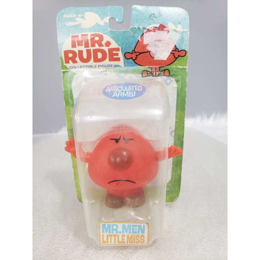 Mr Men Show & Little Miss 2009 Collectible Figure Little Miss Mr. RUDE